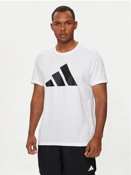 Adidas Run It T-Shirt schneewei&szlig; schwarz