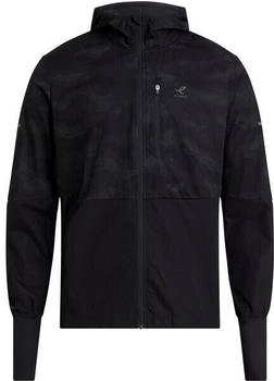 Energetics Jacke Semenyo II aop schwarz reflektierend