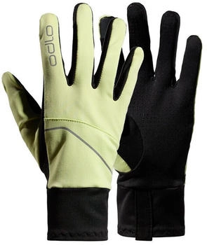 Odlo Intensity Safety Light Laufhandschuhe limette