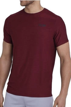 TCA Trainingsshirt Galaxy Laufshirt cabernet