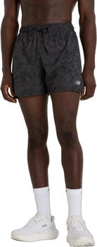 New Balance RC Printed Short 5" (MS43285) black multi