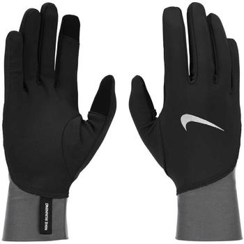 Nike Pacer RG Laufhandschuhe schwarz smoke grau silber