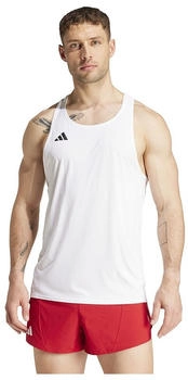 Adidas Adizero Essentials Lauf-Tanktop wei&szlig;