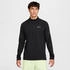 Half Zip Mid Layer schwarz