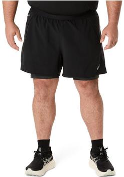 Asics Road 2n1 5in Short (2011D245) Performance black grey
