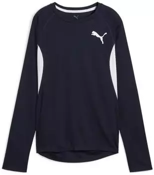 Puma Cross The Line Langarmshirt new navy