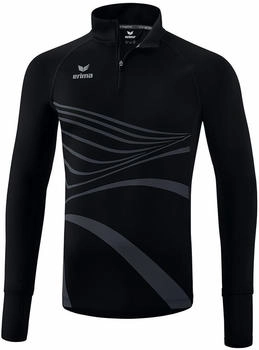 Erima Racing langarm Laufshirt schwarz