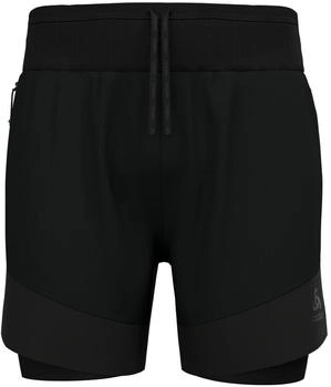 Odlo The X-alp 6-inch 2-in-1 Trail Running Shorts 2.0 (323902) black