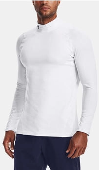 Under Armour Cg Armor Fitted Mock-weiß 1366066-100