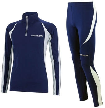 Airtracks Thermo Funktions Laufset Fleece Laufshirt Langarm Pro Tight Lang Pro