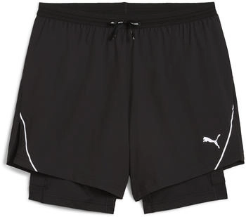 Puma Run Ultraweave 2in1 Laufshorts schwarz