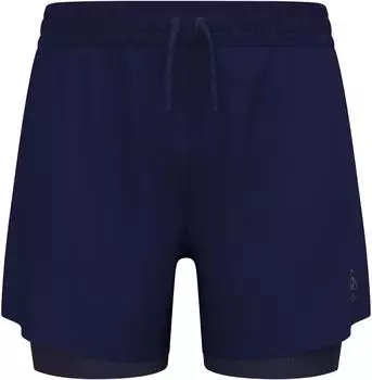 Odlo The Zeroweight 5-inch 2-in-1 Running Shorts 2.0 (323932) eclipse
