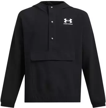 Under Armour Icon Woven Anorak schwarz weiß
