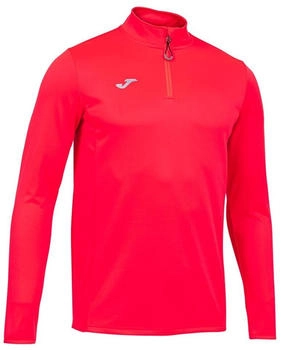 Joma Pullover Running Night Sweatshirt Half-Zip fluorot