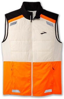 Brooks Run Visible Insulated Vest orange