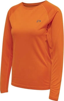 Newline Core Laufshirt langarm orange tiger