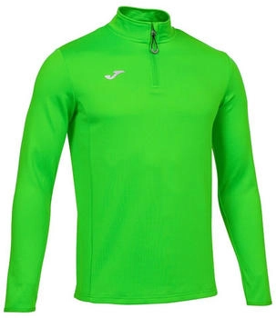 Joma Pullover Running Night Sweatshirt Half-Zip fluogrün