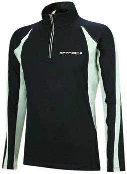 Airtracks Thermo Laufshirt Langarm Pro Winter Fleece Funktionsshirt schwarz
