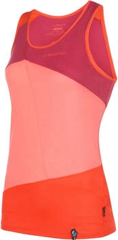 La Sportiva Charm Tanktop cherry tomato flamingo