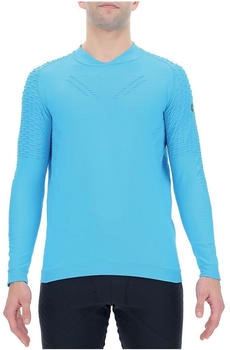 UYN Run Fit Laufshirt langarm blue danube