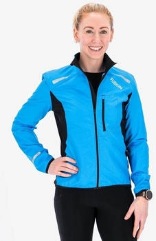 Fusion Women S1 Run Jacket (0036) surf blue