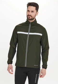 Endurance Laufjacke Pendell Grad Ultra-Reflektoren dunkelgrün schwarz