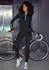 Lascana Laufshirt Thermo schwarz reflektierenden Details