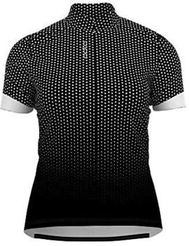 Odlo Radtrikot Rei&szlig;verschluss ESSENTIALS schwarz wei&szlig;