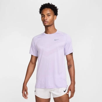 Nike Stride Dri-FIT ADV Kurzarm-Laufoberteil (Herren) - Lila HV5203-515