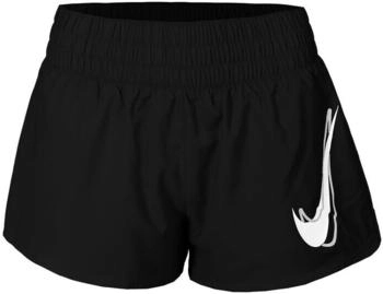 Nike One Laufshorts mit Innenslip mittelhohem Bund und Dri-FIT-Technologie (Damen) - Schwarz (EU - ) HJ2195-010