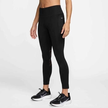 Nike Fast 7/8-Leggings mit mittelhohem Bund (Damen) - Schwarz (EU - ) HV8900-010
