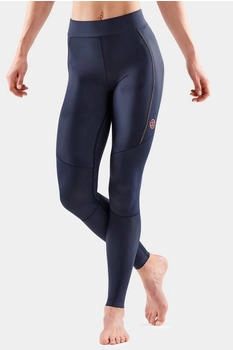Skins Lauftights S5 Long Tights navy blau