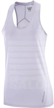 Salomon Sense Aero Singlet Gfx violett weiß Modell