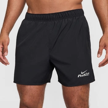 Nike M NK DF CHLLGR 5BF Flash Short schwarz reflektierend