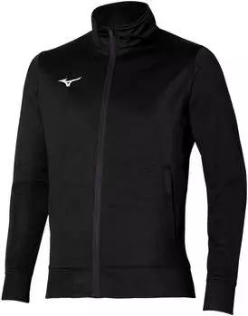 Mizuno Core TR Jacket Sweatshirt schwarz