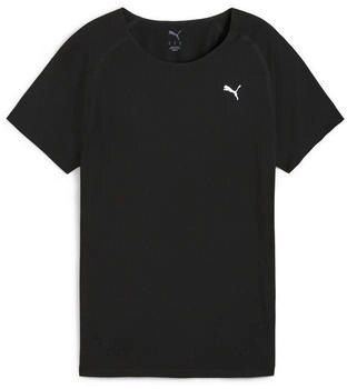 Puma Laufshirt RUN CLOUDSPUN T-Shirt schwarz
