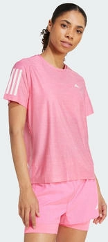 Adidas Own the Run T-Shirt Lucid Pink / White (JW9675)