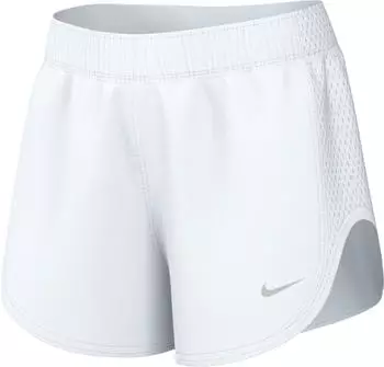 Nike Tempo Dri-Fit Laufshorts mit Innenslip und mittelhohem Bund (Damen) - Weiß (EU - ) HM6096-100