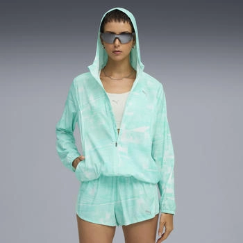 Puma RUN VELOCITY Gewebte Jacke Damen | Mit Print | Mint Melt | Größe: Green (527600_45)