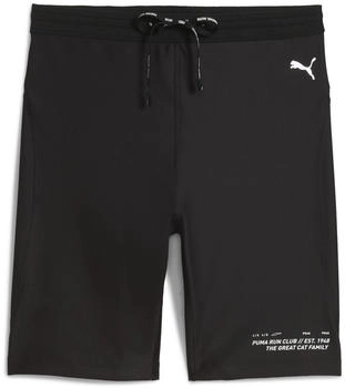Puma run club graphic radlerhose schwarz