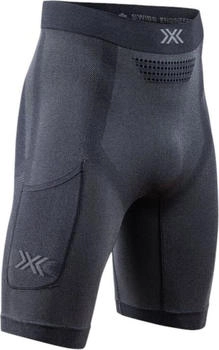 X-Bionic Xceed Run Short Tights blau grau