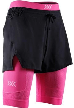 X-Bionic Effektor 2in1 Shorts rosa schwarz