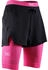 X-Bionic Effektor 2in1 Shorts rosa schwarz