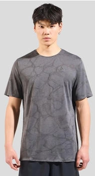 Odlo The Zeroweight Engineered Chill-tec Laufshirt schwarz meliert 60008