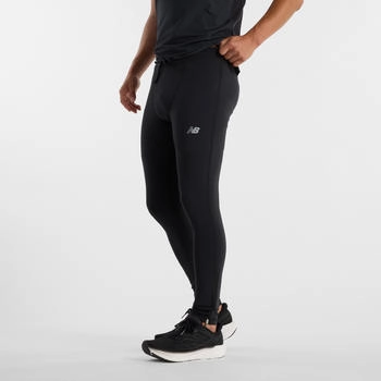 New Balance NB Sleek Tight Laufhose schwarz