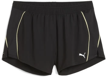 Puma VELOCITY Laufshorts schwarz gold
