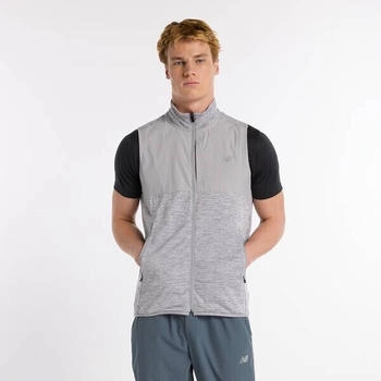 New Balance Heat Grid Vest hellgrau