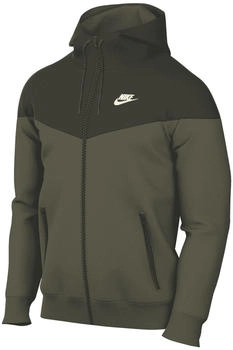 Nike Sportswear Windrunner Kapuzenjacke olive sequoia