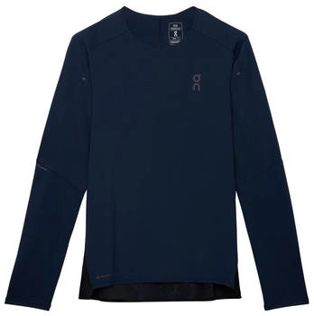 On Performance Long-T Laufshirt navy schwarz