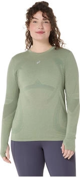 Asics ROAD SEAMLESS LS TOP Monument blau grün 2012D290